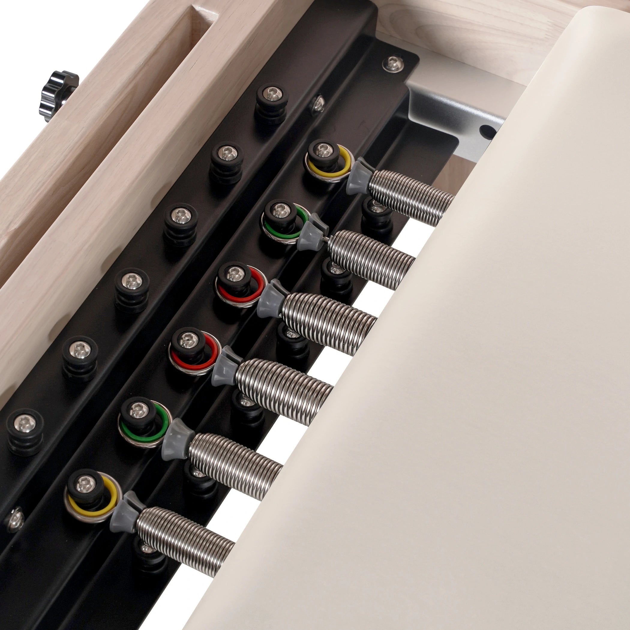 Pilates Reformer With Tower Cream White