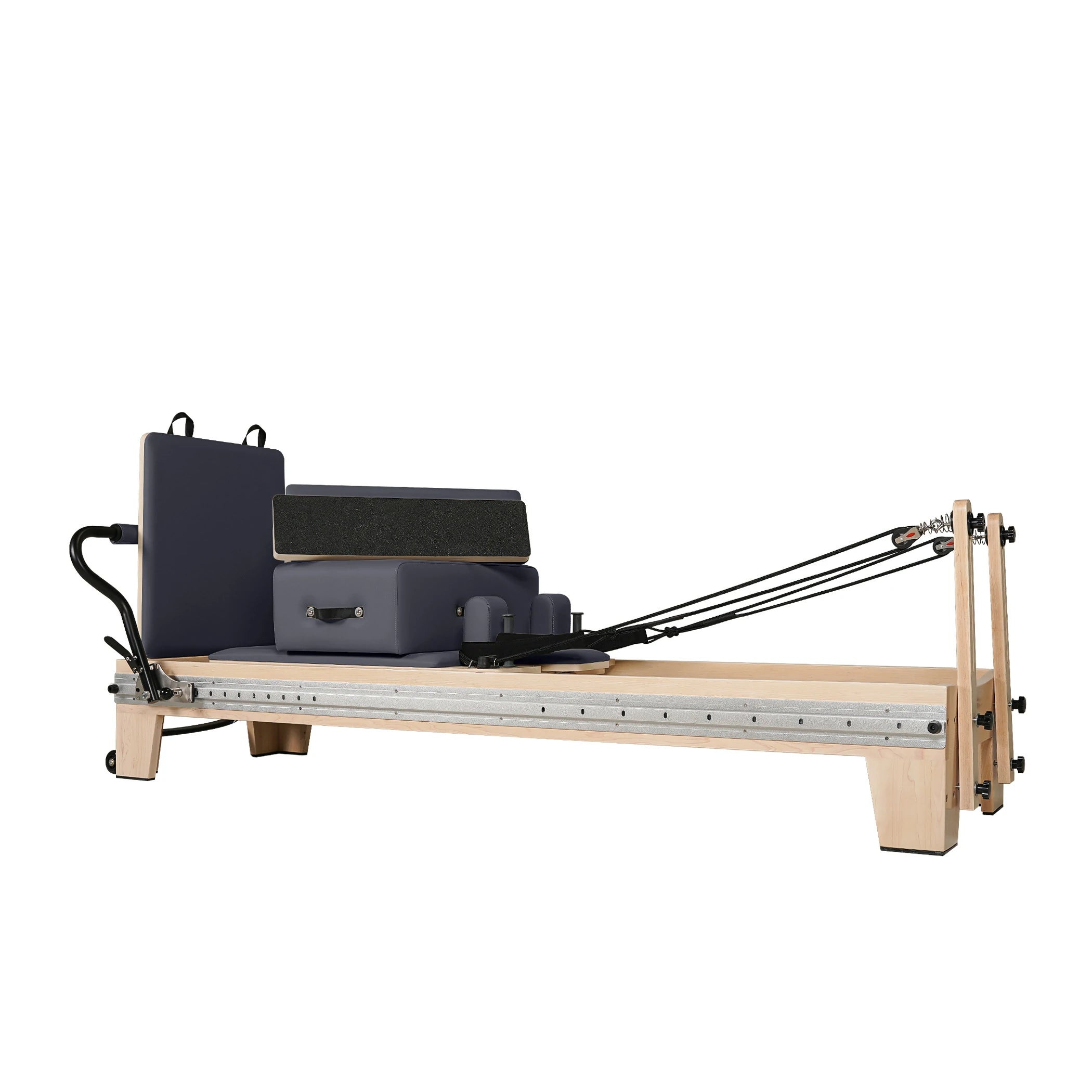 Maple Full Track Split Glide Pilates Reformer Gray