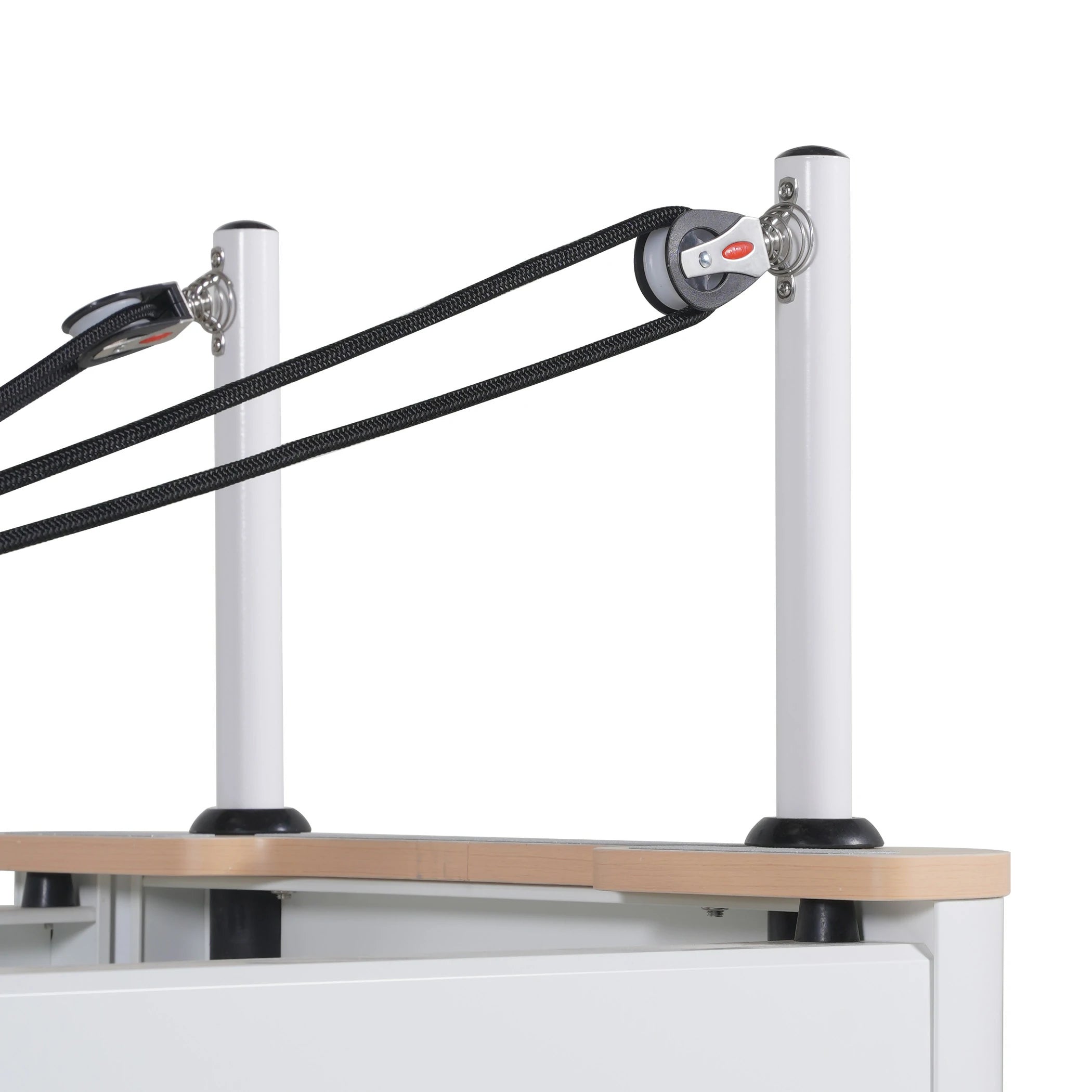 Folding Pilates Aluminum Alloy Reformer Black