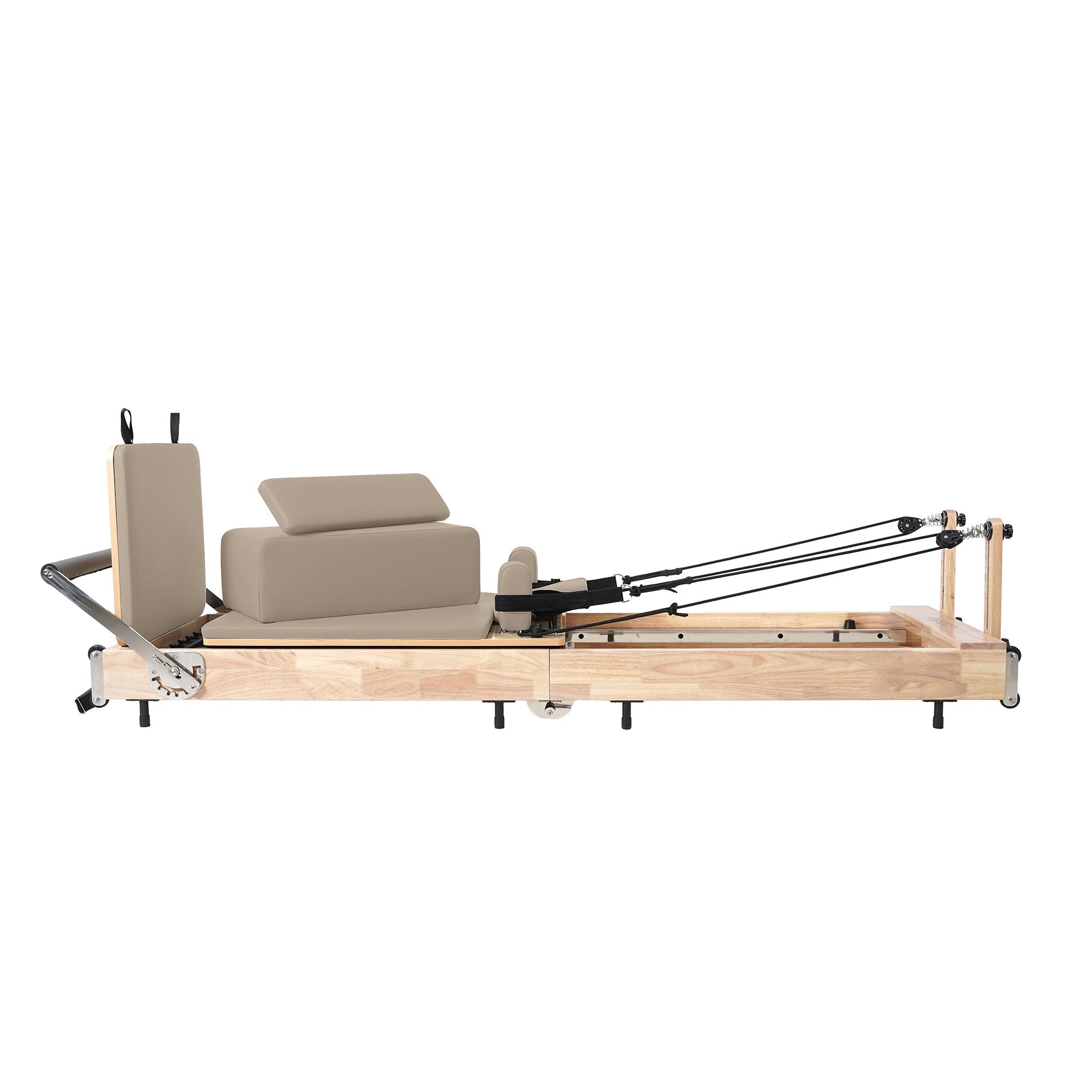Collapsible Classic Pilates Reformer Brown