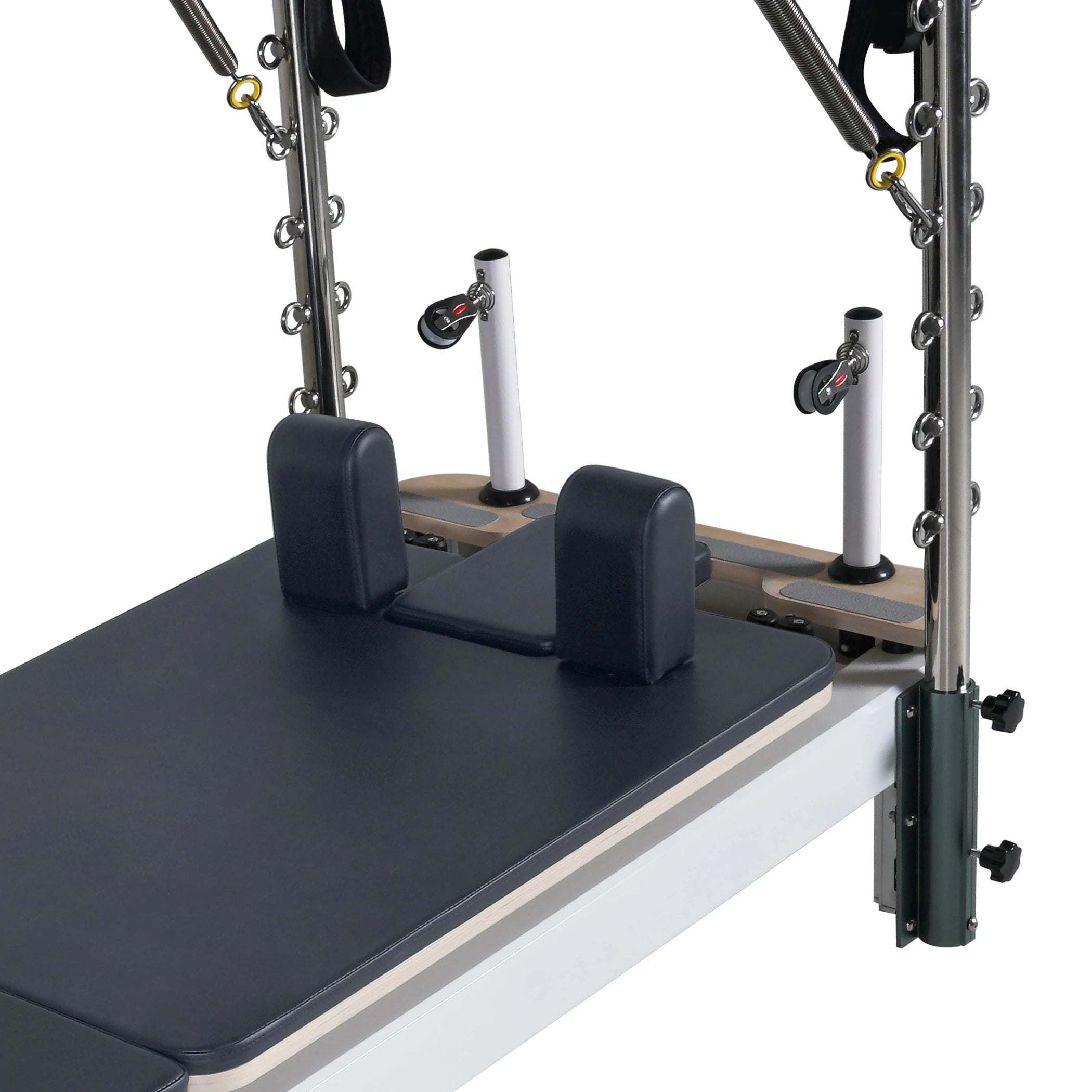 Aluminum Pilates Reformer with Tower Grey