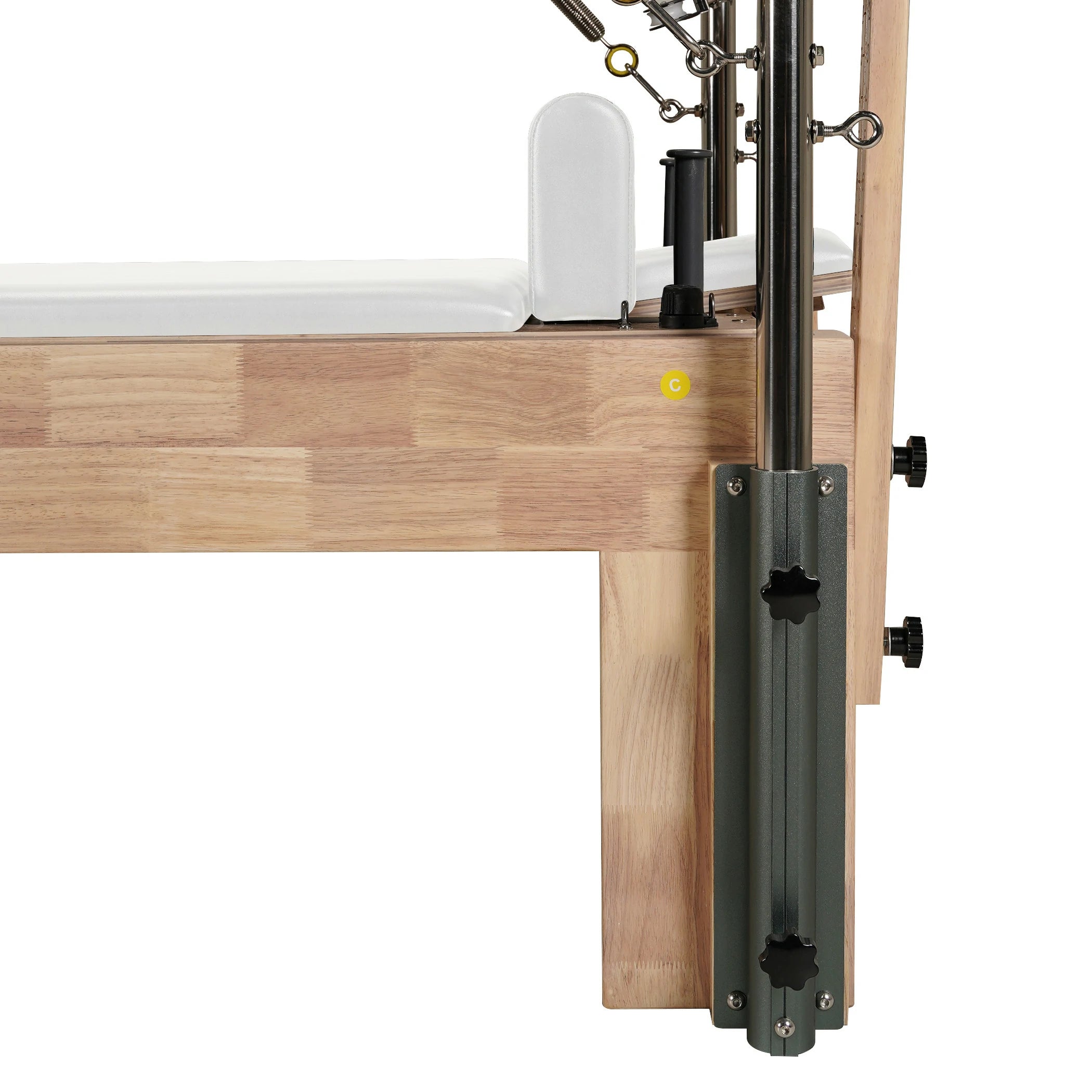 Oak Cadillac Reformer Combo 3-in-1 White