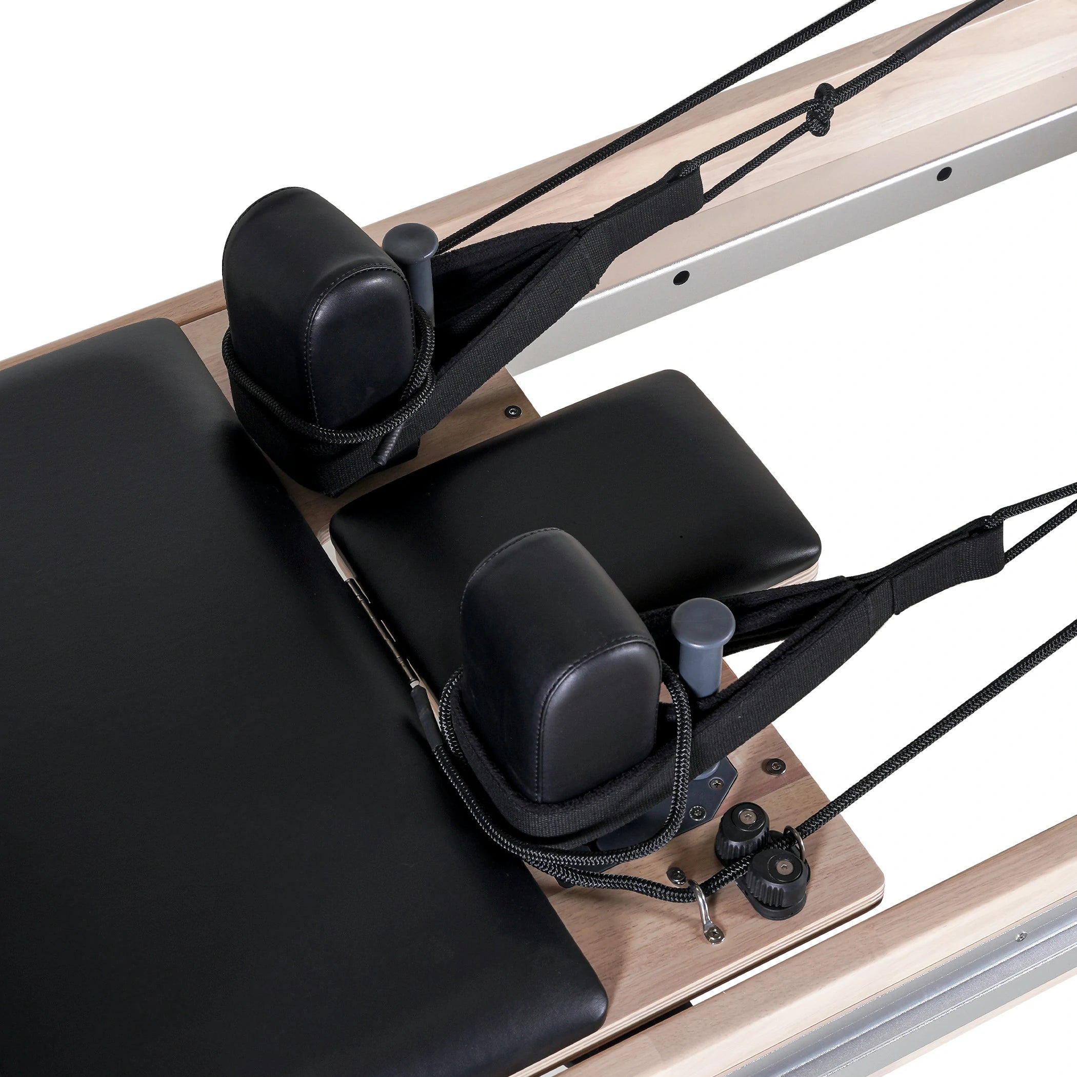 Oak Full Track Split Glide Pilates Reformer Black