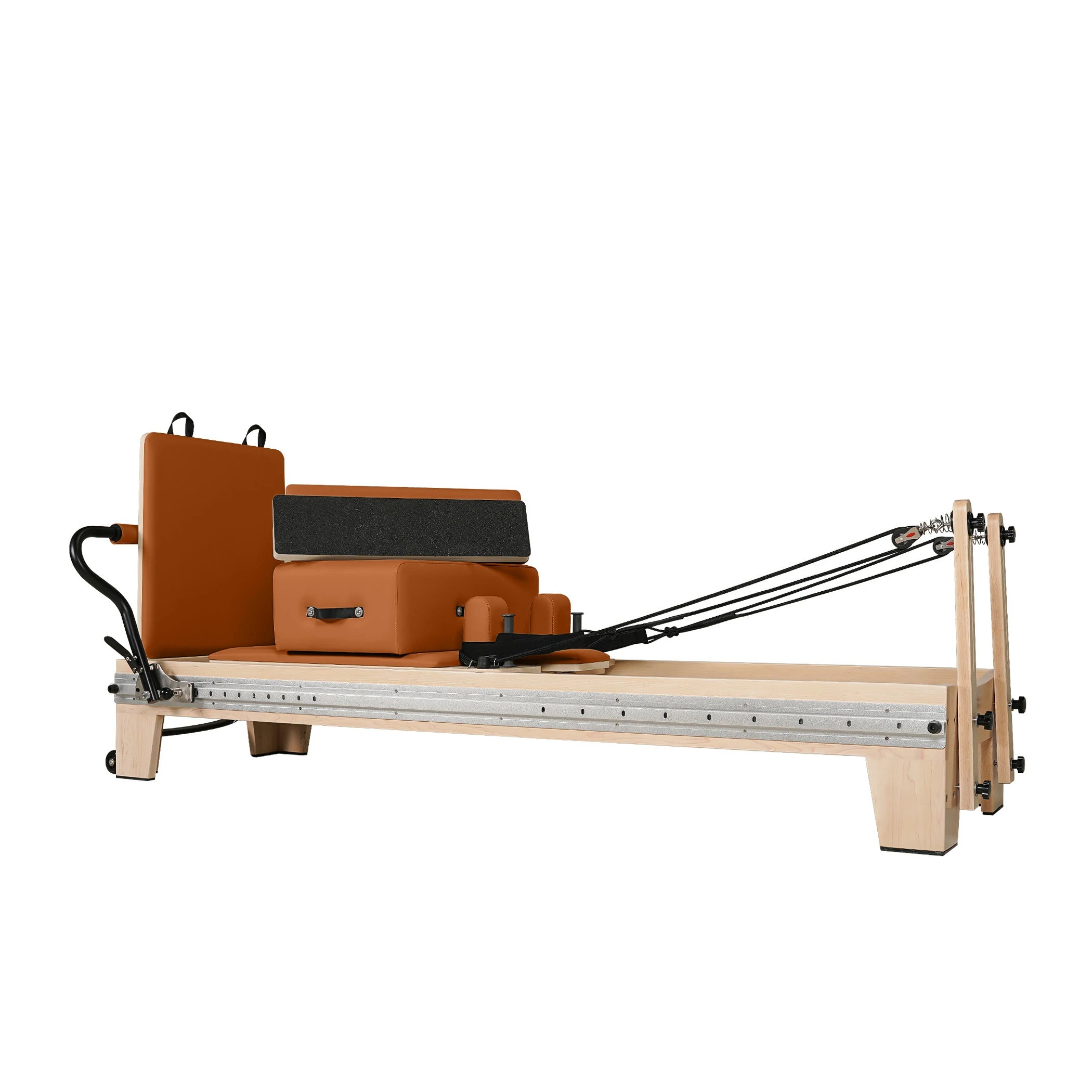 Maple  Full Track Split Glide Pilates Reformer Orange