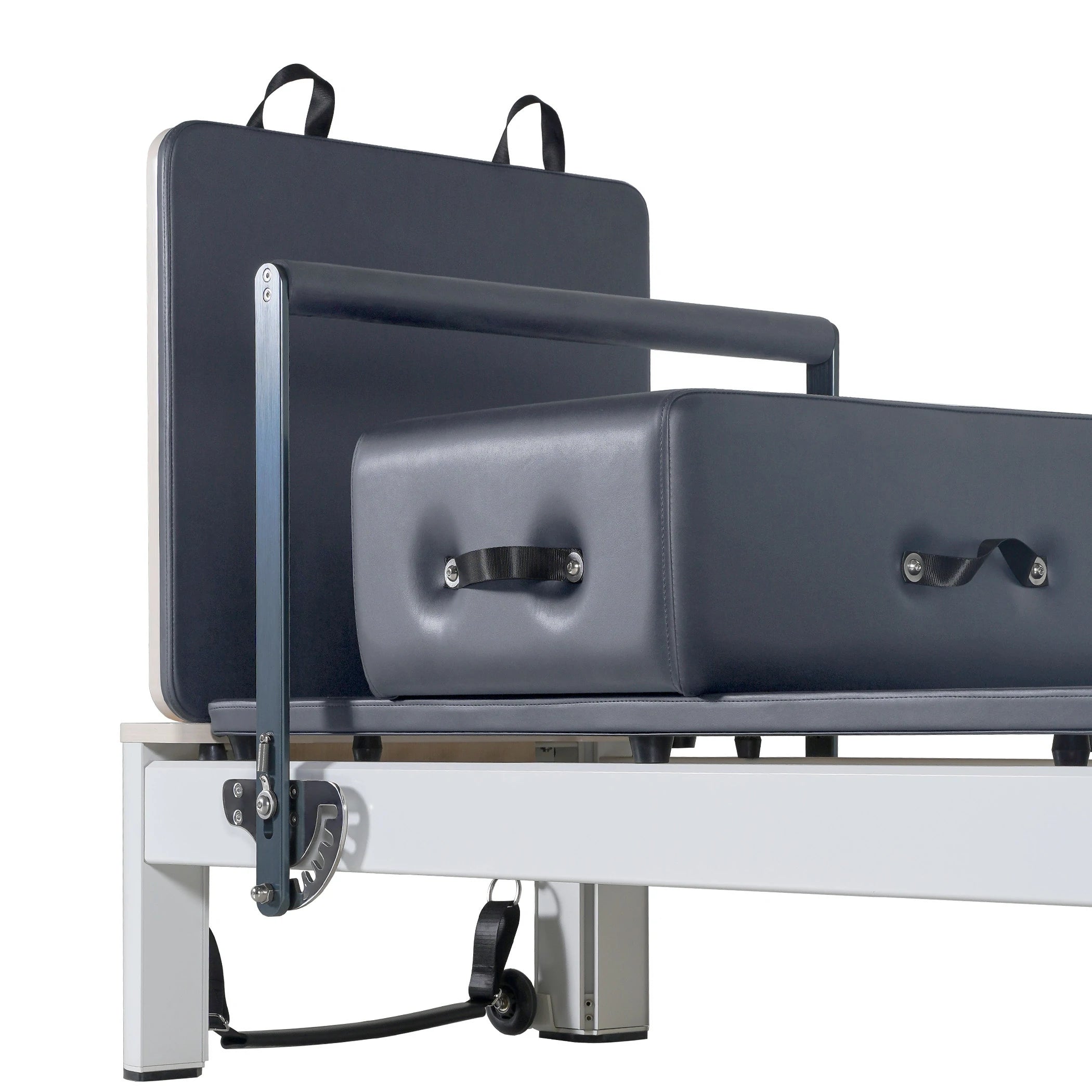 Aluminum Pilates Reformer with Tower Grey