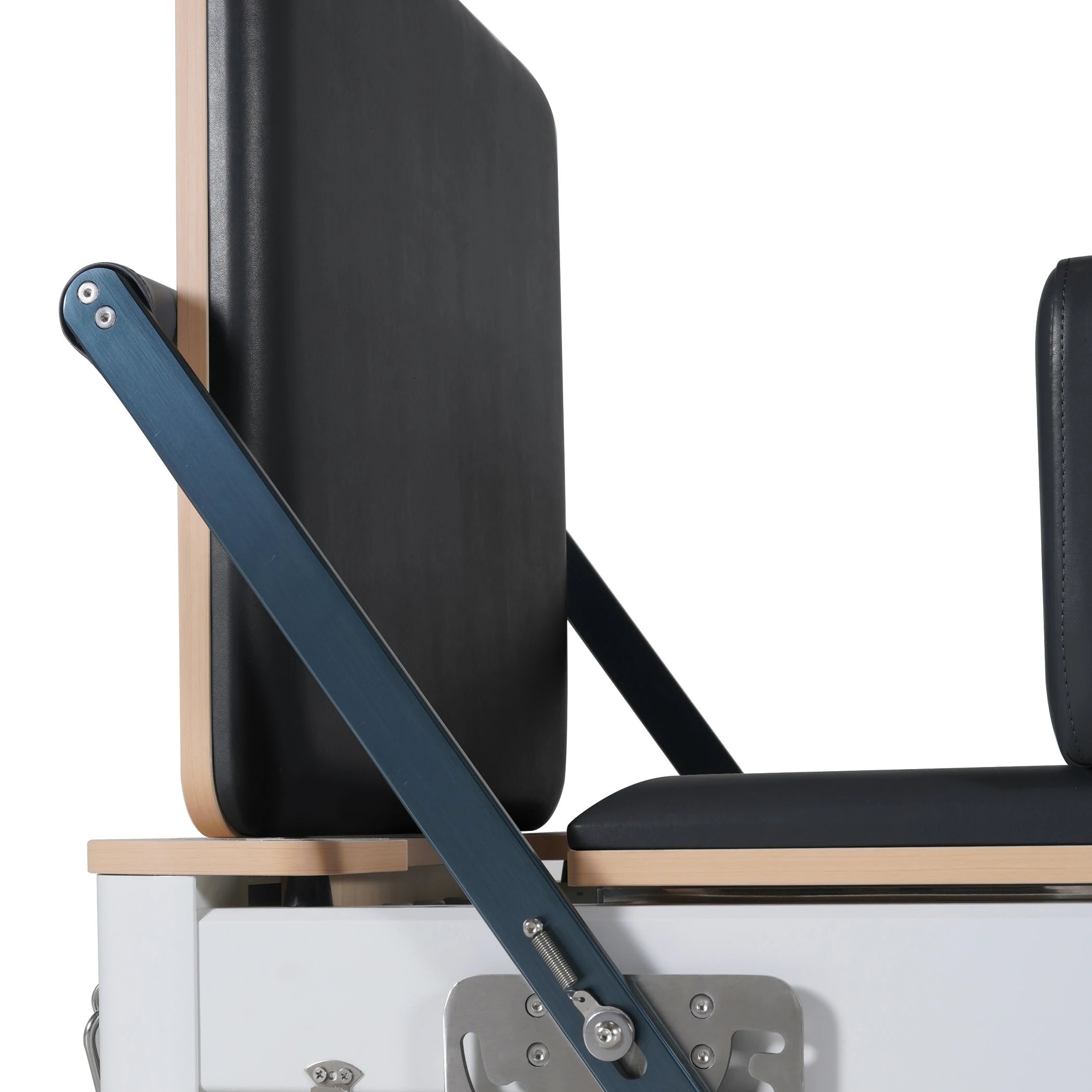 Folding Pilates Aluminum Alloy Reformer Black