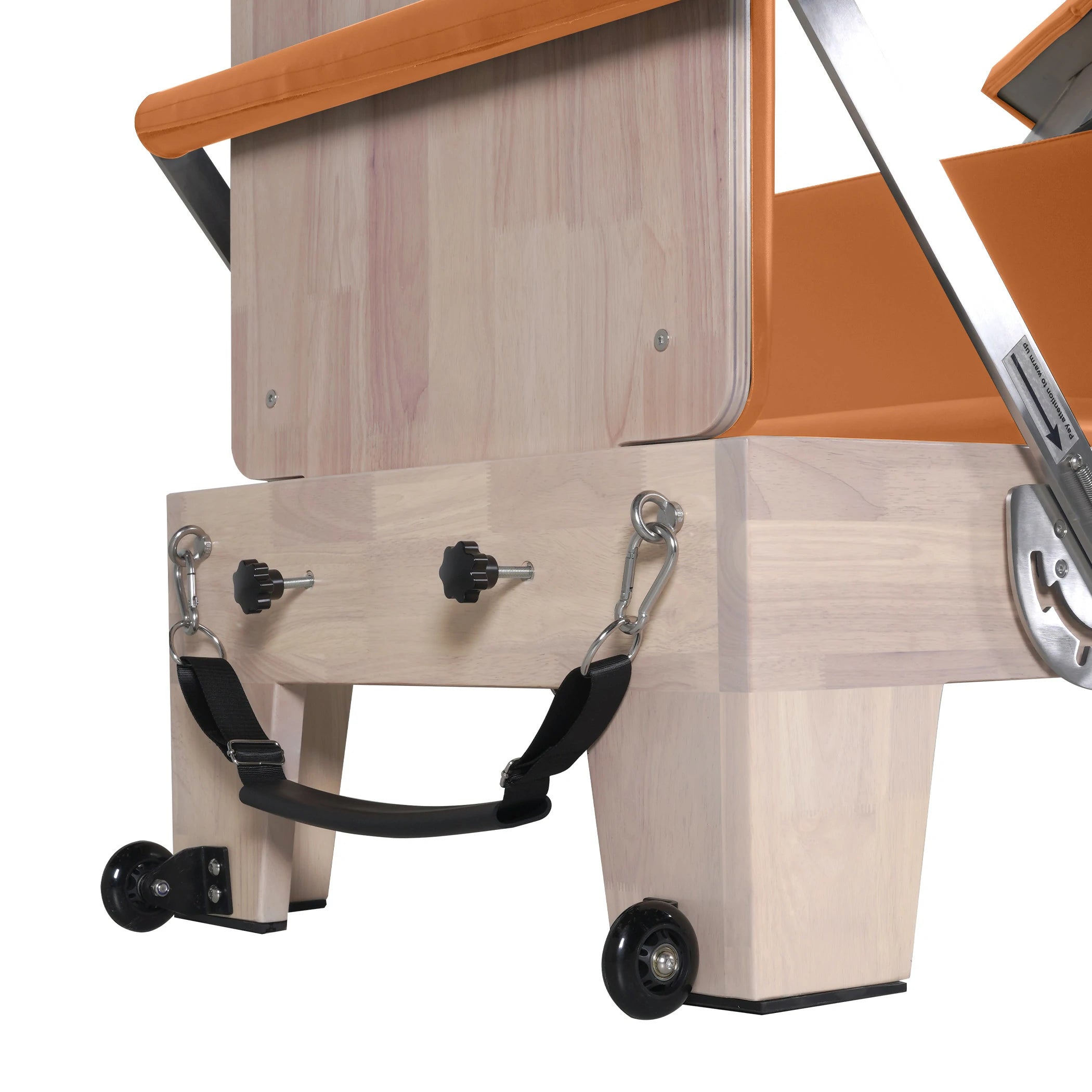 Pilates Reformer With Tower Orange