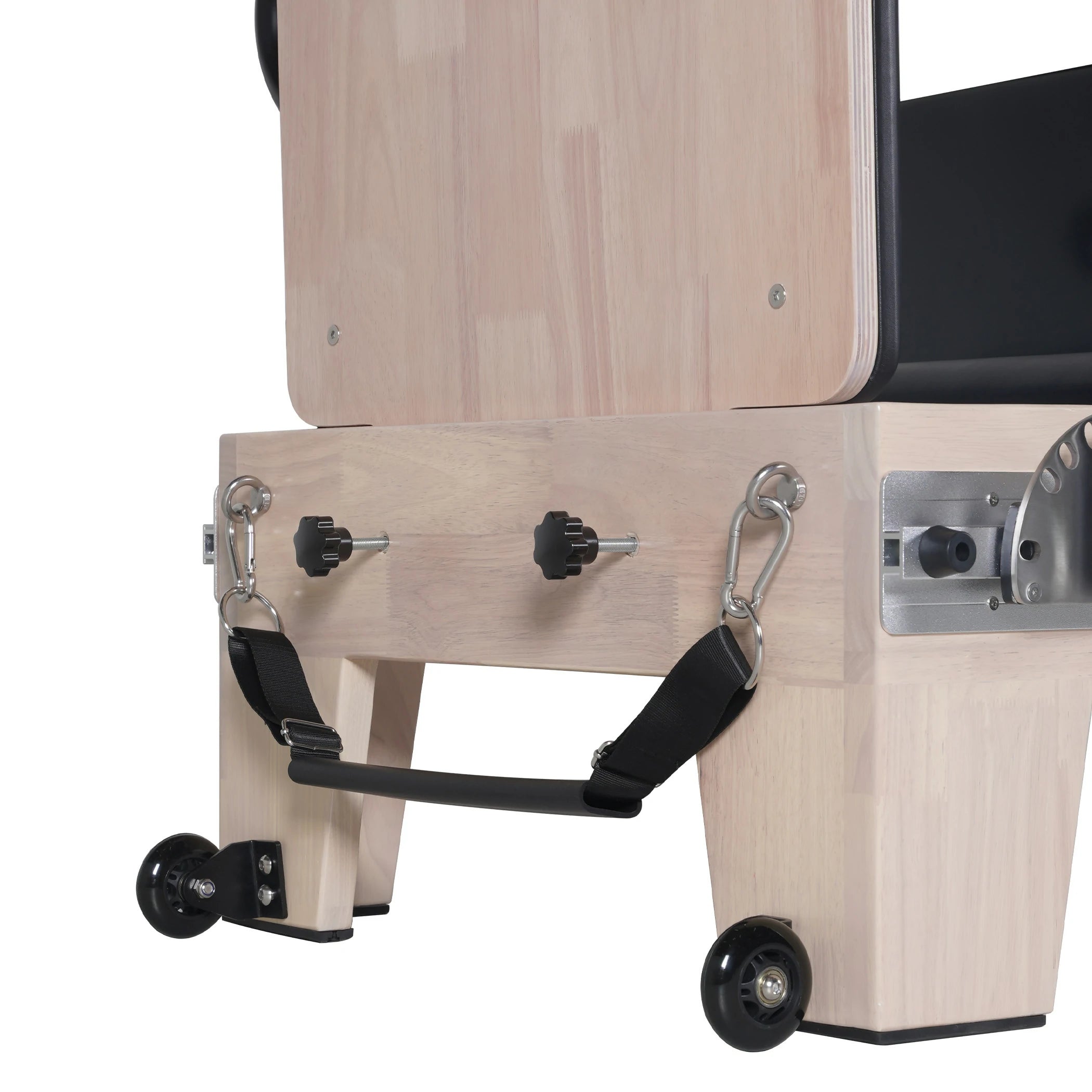 Oak Full Track Split Glide Pilates Reformer Black
