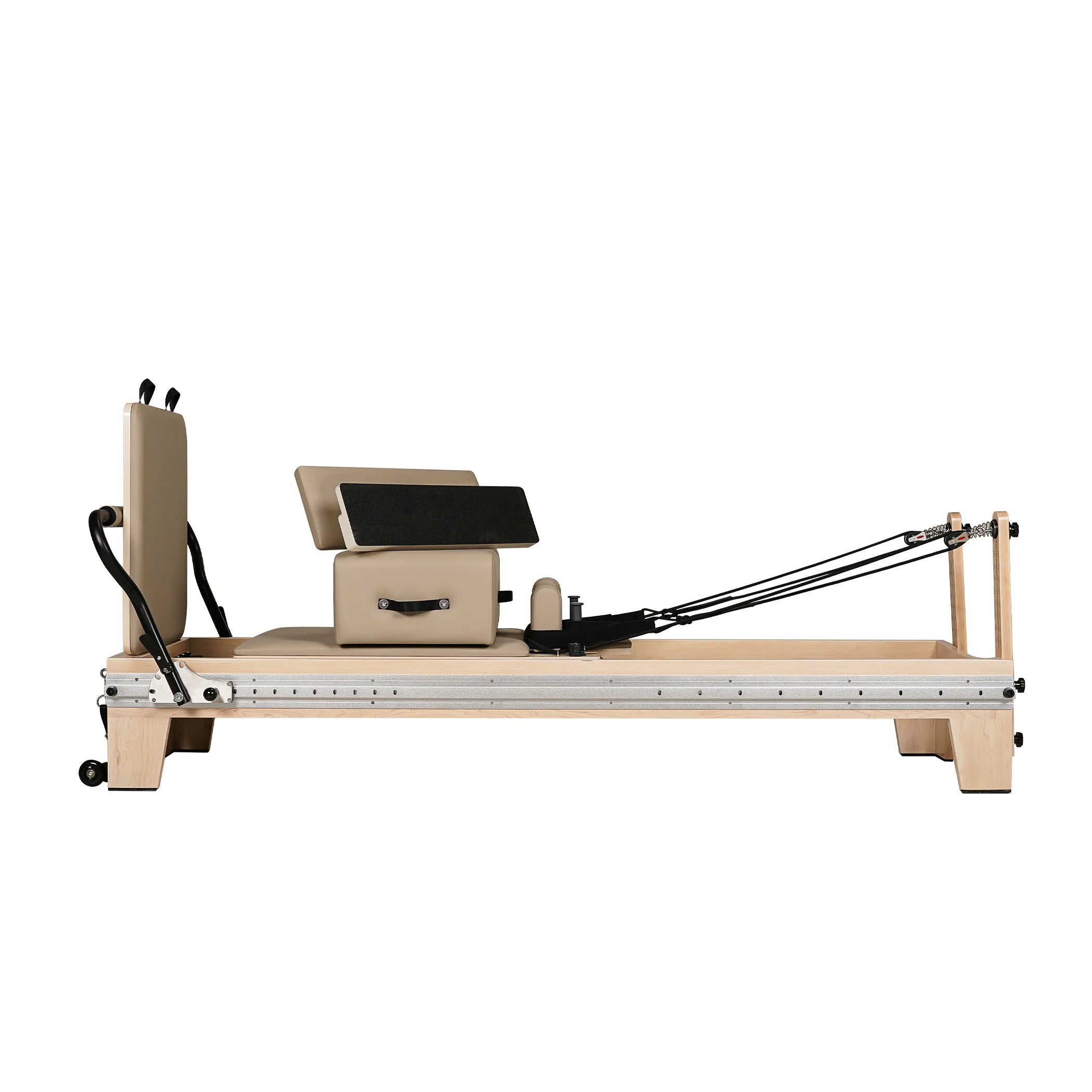 Maple  Full Track Split Glide Pilates Reformer Brown