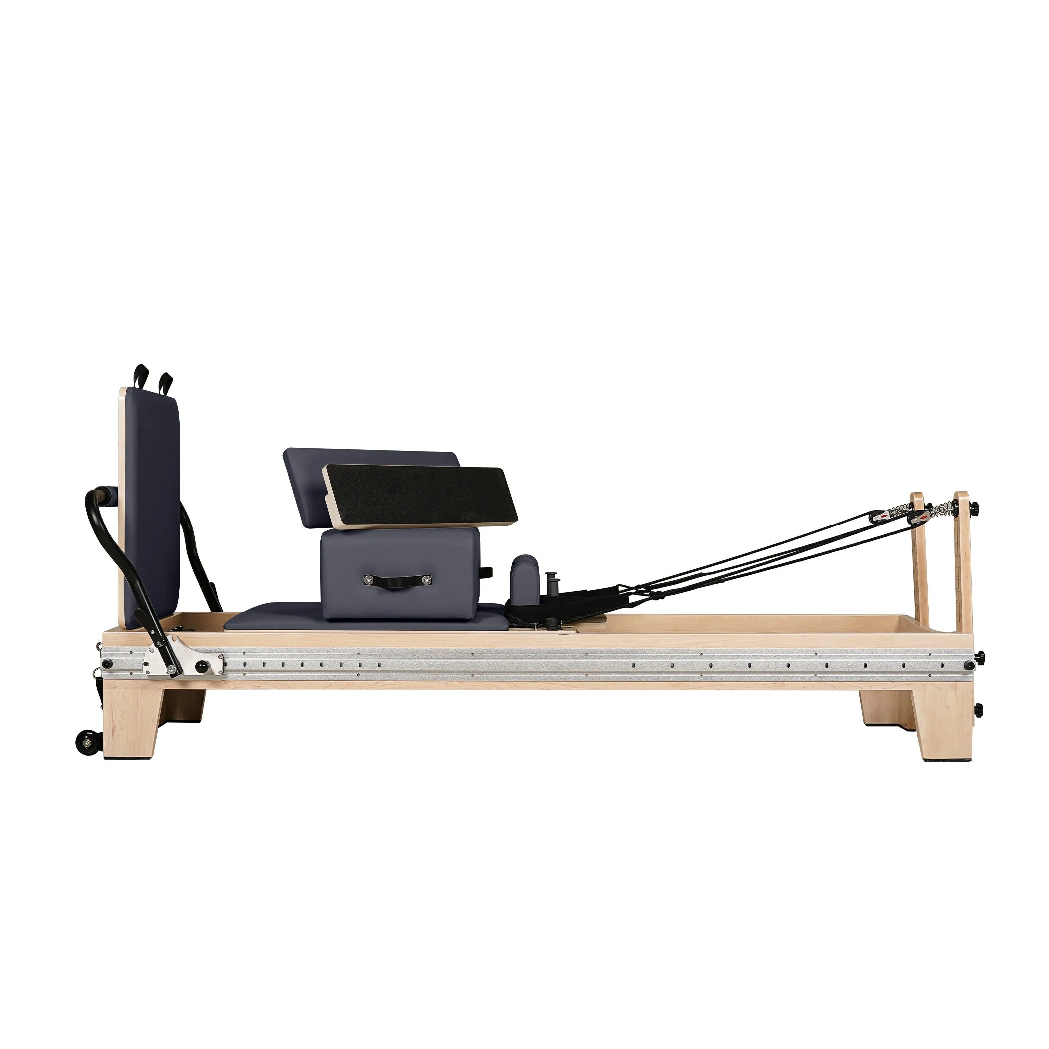 Maple  Full Track Split Glide Pilates Reformer Gray