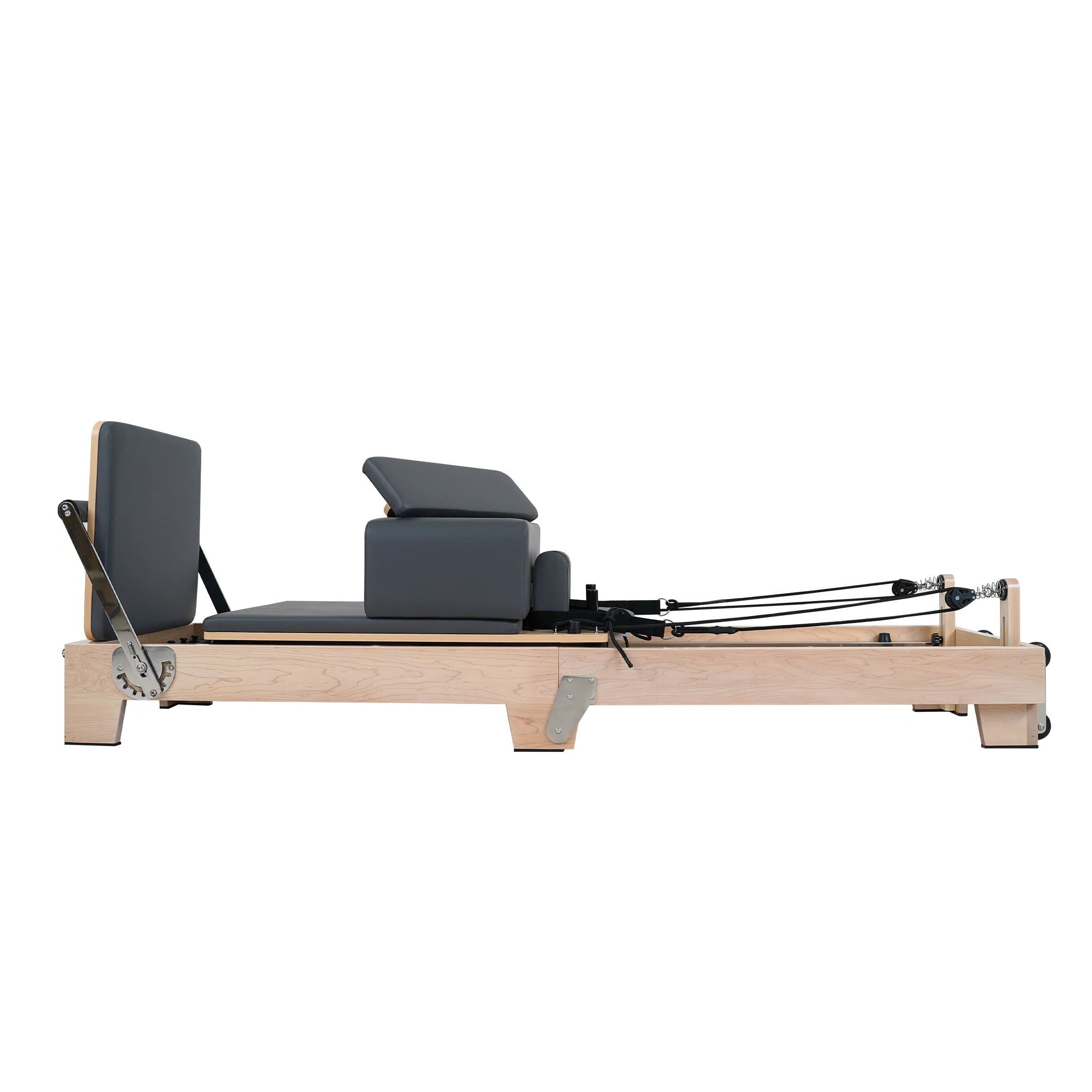 Maple Folding Classic Pilates Reformer – Gray