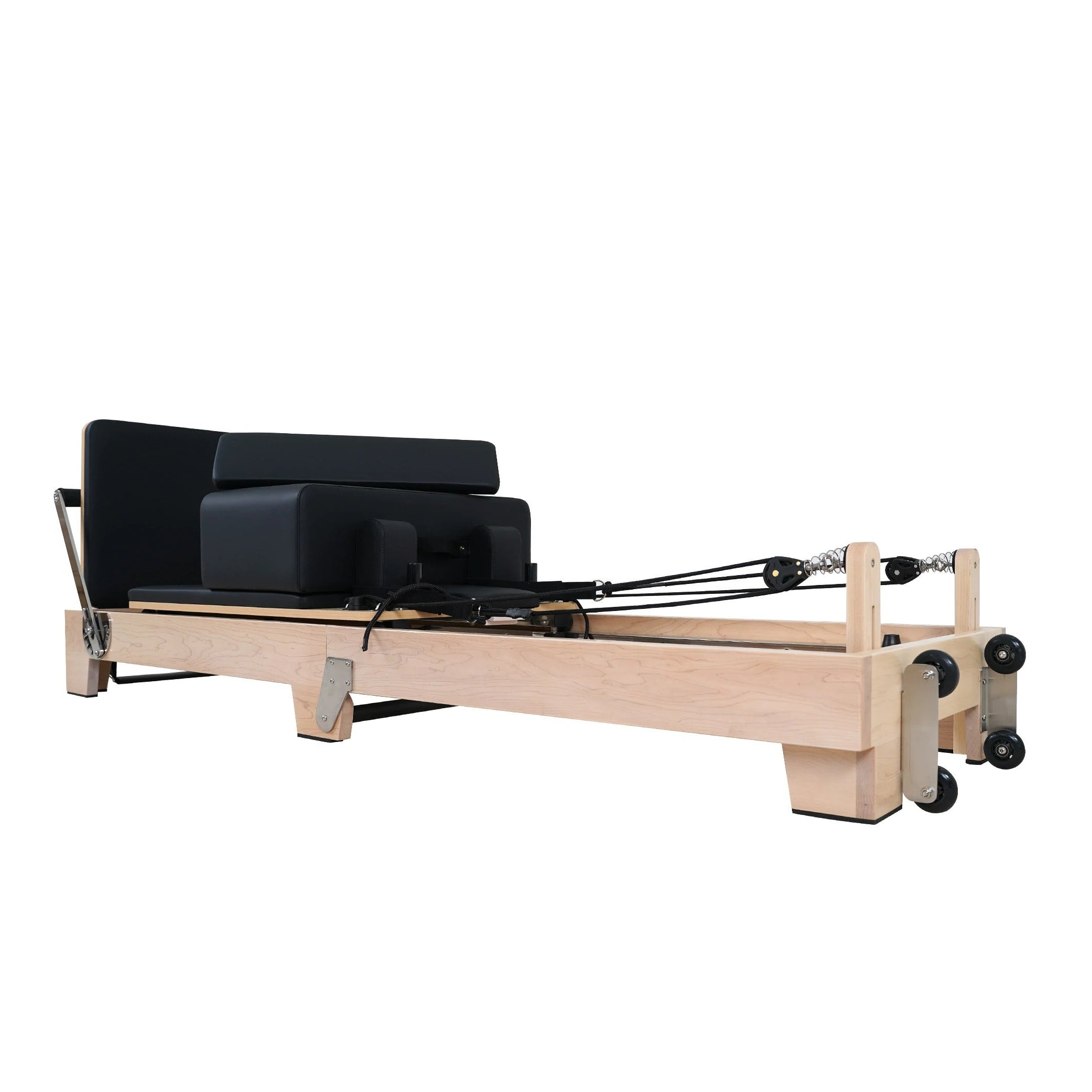 Maple Folding Classic Pilates Reformer – Black