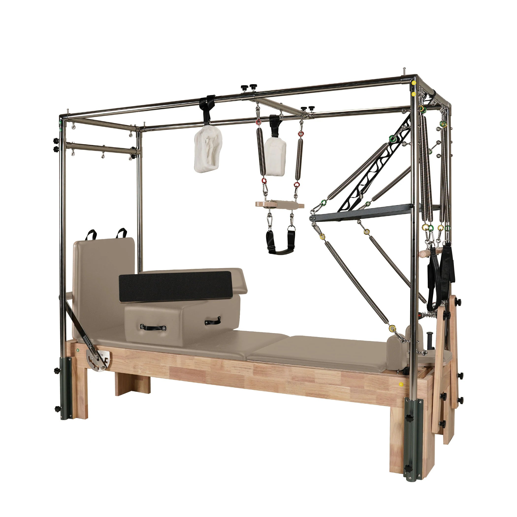 Oak Cadillac Reformer Combo 3-in-1 Brown