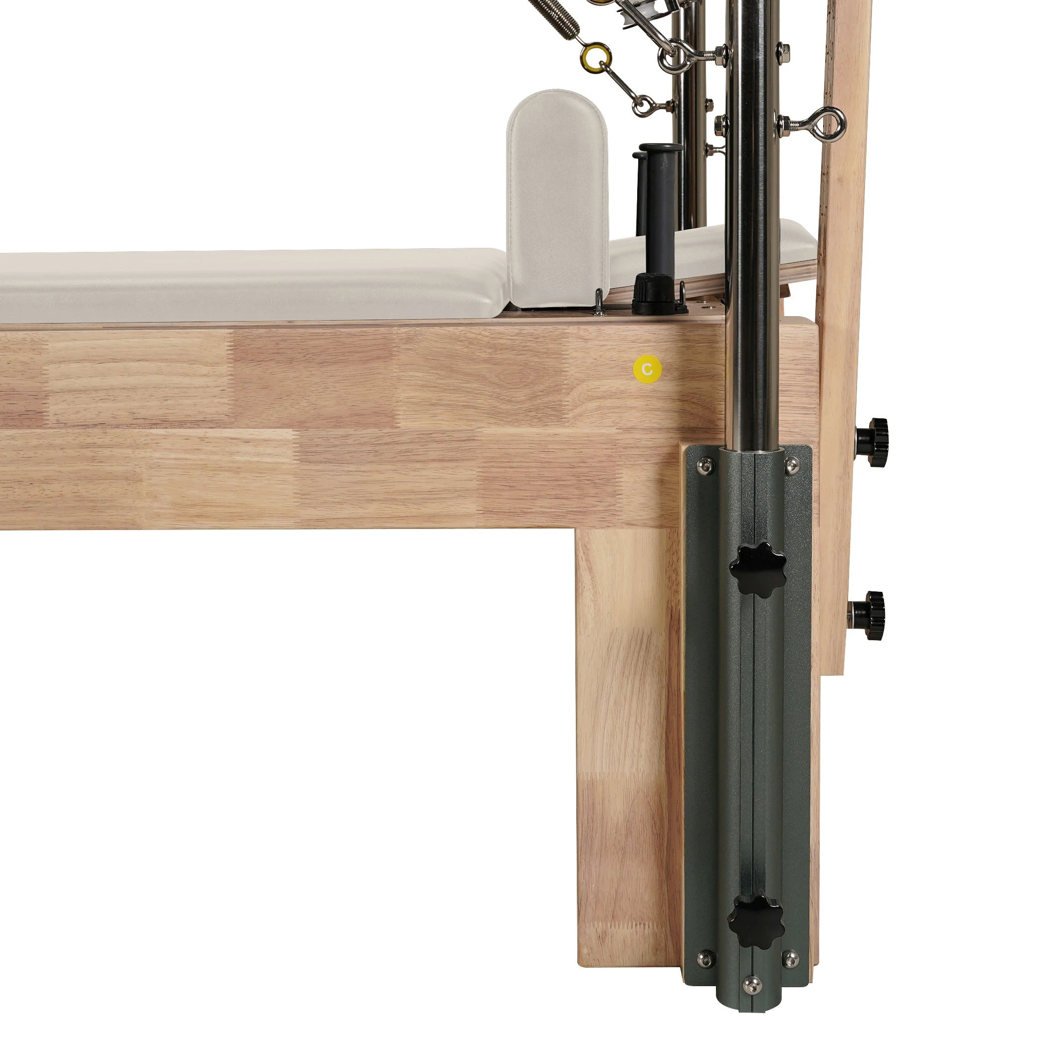 Oak Cadillac Reformer Combo 3-in-1 Cream White